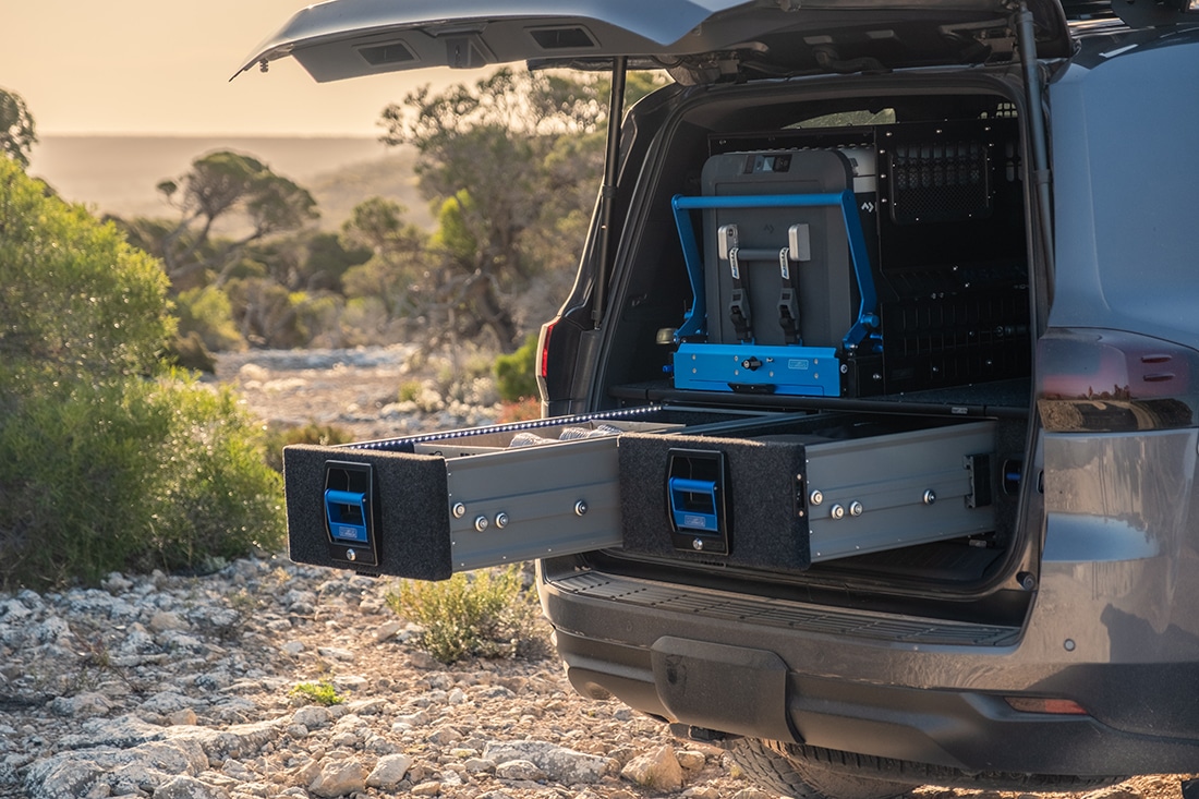 Camping and 4x4 Fridge drawers 