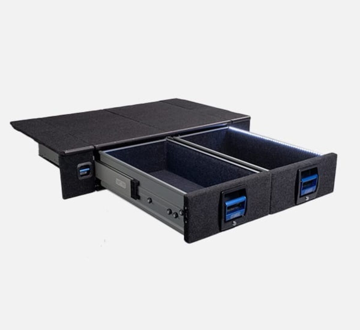 【731さま専用】draw drawers two way tops Prado 120 Double Storage Drawer System | MSA 4X4