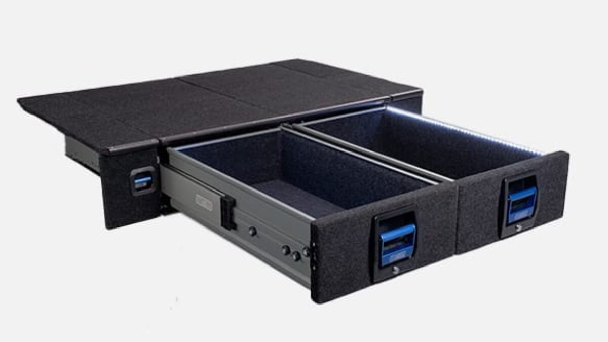 【731さま専用】draw drawers two way tops Prado 120 Double Storage Drawer System | MSA 4X4