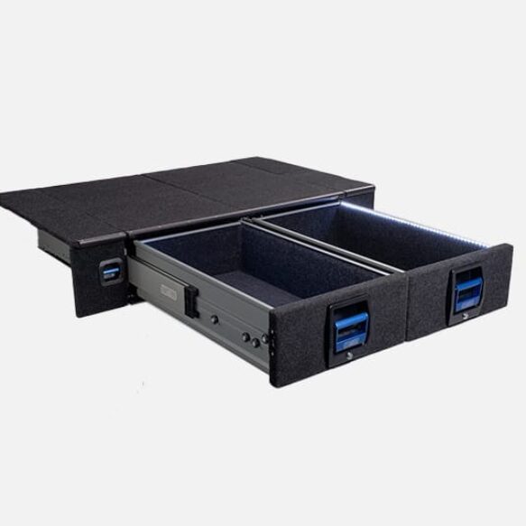 【731さま専用】draw drawers two way tops Prado 120 Double Storage Drawer System | MSA 4X4
